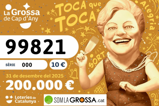 PACK 35 BITLLETS DE LA GROSSA DE CAP D'ANY 2025 - 99821